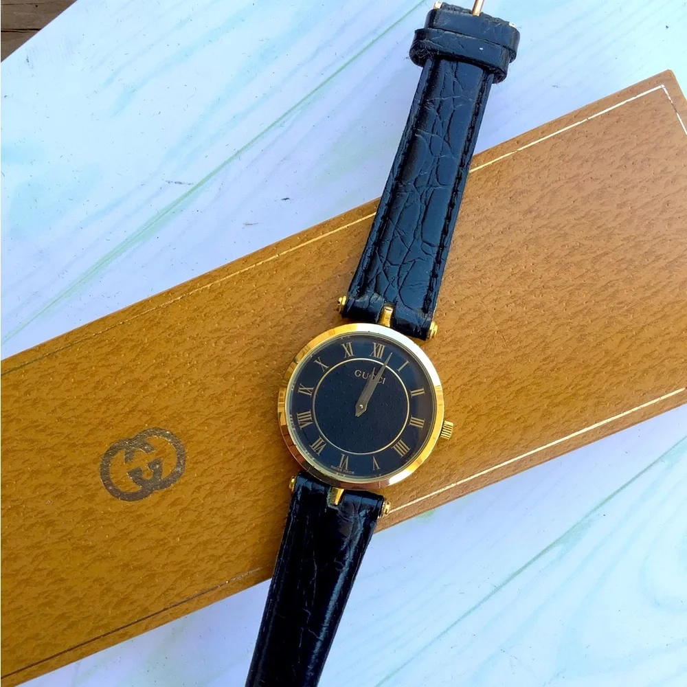 Authentic Gucci watch UNISEX 🖤💛🖤 - Picture 12 of 14